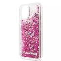 Karl Lagerfeld KLHCN58ROPI iPhone 11 Pro różowo-złoty/rosegold hard case Glitter