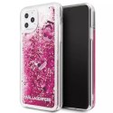 Karl Lagerfeld KLHCN65ROPI iPhone 11 Pro Max różowo-złoty/rosegold hard case Glitter