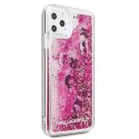 Karl Lagerfeld KLHCN65ROPI iPhone 11 Pro Max różowo-złoty/rosegold hard case Glitter