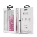 Karl Lagerfeld KLHCN65ROPI iPhone 11 Pro Max różowo-złoty/rosegold hard case Glitter