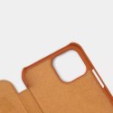 Nillkin Qin original leather case cover for iPhone 12 Pro Max brown