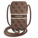 Sac à main Guess GUPHM4GDBR 6.1 "marron / étui rigide marron 4G Stripe