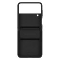 Samsung Flap Housse en cuir Housse en cuir pour Samsung Galaxy Z Flip4 Housse en cuir pliable Noir (EF-VF721LBEGWW)