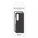 Samsung Silicone Grip Cover Case pour Samsung Galaxy Z Fold4 Case avec Dragonne Noir (EF-GF936TBEGWW)