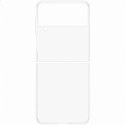 Samsung étui transparent mince pour galaxy z flip4 transparent (ef-qf721ctegww)