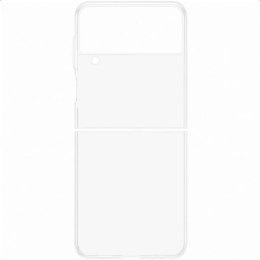 Samsung étui transparent mince pour galaxy z flip4 transparent (ef-qf721ctegww)