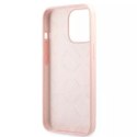 Guess GUHCP13XLS4GWPI iPhone 13 Pro Max 6.7 " rose / rose étui rigide Silicone 4G Logo