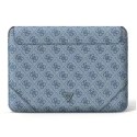 Guess Manchon GUCS16P4TB 16" bleu/bleu 4G logo Triangle Uptown