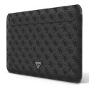 Guess Manchon GUCS16P4TK 16" noir/noir 4G logo Triangle Uptown