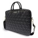 Guess Torba GUCB15QLBK 16" czarna/black Quilted