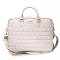 Guess Torba GUCB15QLPK 16" różowa/pink Quilted