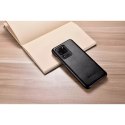 ICarer Curved Edge Vintage Folio Housse en cuir véritable pour Samsung Galaxy S20 Ultra noir (RS992008-BK)