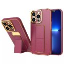 Nouveau Kickstand Case Case pour Samsung Galaxy A52s 5G / A52 5G / A52 4G avec support rouge