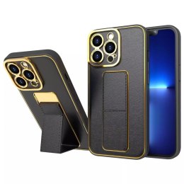 Nouveau Kickstand Case Coque iPhone 12 avec support noir