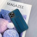 Nouveau Kickstand Case pour iPhone 12 Pro avec support bleu