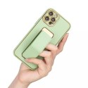 Nouveau Kickstand Case pour iPhone 12 Pro avec support bleu