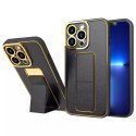 Nouveau Kickstand Case pour iPhone 12 Pro avec support noir