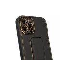 Nouveau Kickstand Case pour iPhone 12 Pro avec support noir