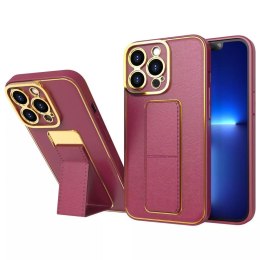 Nouvelle coque Kickstand Case pour Samsung Galaxy A12 5G avec support rouge