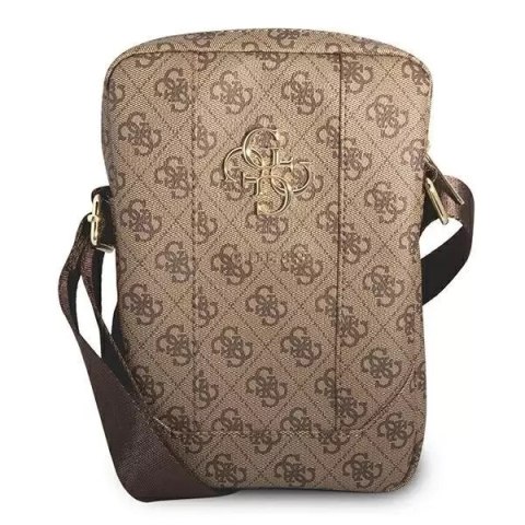 Sac Guess GUTB8G4GFBR 8" marron/marron 4G Big Metal Logo