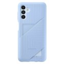 Samsung Étui à fentes pour cartes pour Samsung Galaxy A13 5G Étui à cartes en silicone bleu (EF-OA136TLEGWW)