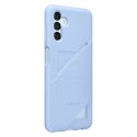 Samsung Étui à fentes pour cartes pour Samsung Galaxy A13 5G Étui à cartes en silicone bleu (EF-OA136TLEGWW)