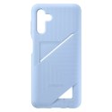 Samsung Étui à fentes pour cartes pour Samsung Galaxy A13 5G Étui à cartes en silicone bleu (EF-OA136TLEGWW)