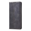 Aimant Etui Fantaisie Etui Pour Samsung Galaxy A12 5G Pochette Portefeuille Titulaire De La Carte Noir