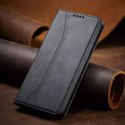 Aimant Etui Fantaisie Etui Pour Samsung Galaxy A12 5G Pochette Portefeuille Titulaire De La Carte Noir