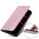 Aimant Strap Case Case pour Samsung Galaxy A52 / A52 5G / A52s 5G Pouch Wallet + Mini Lanyard Pendant Rose