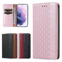 Aimant Strap Case Case pour Samsung Galaxy S22 + (S22 Plus) Pouch Wallet + Mini Lanyard Pendentif Rose