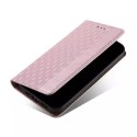 Aimant Strap Case Case pour Samsung Galaxy S22 + (S22 Plus) Pouch Wallet + Mini Lanyard Pendentif Rose