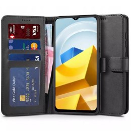 Etui portfel Wallet do Xiaomi Poco M5 Black