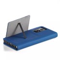 Étui pour cartes magnétiques pour Samsung Galaxy S22 Ultra Pouch Wallet Card Holder Bleu