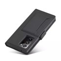 Étui pour cartes magnétiques pour Samsung Galaxy S22 Ultra Pouch Wallet Card Holder Noir