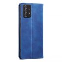 Magnet Fancy Case Case Pour Samsung Galaxy A52 / A52 5G / A52s 5G Pouch Wallet Card Card Stand Bleu