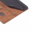 Magnet Fancy Case Case Pour Samsung Galaxy A53 5G Pouch Wallet Card Holder Marron