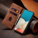 Magnet Fancy Case Case Pour Samsung Galaxy A53 5G Pouch Wallet Card Holder Marron