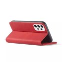 Magnet Fancy Case Case Pour Samsung Galaxy A53 5G Pouch Wallet Card Holder Rouge