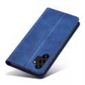 Magnet Fancy Case Case pour Samsung Galaxy A13 5G Pouch Wallet Card Holder Bleu