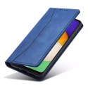 Magnet Fancy Case Case pour Samsung Galaxy A13 5G Pouch Wallet Card Holder Bleu