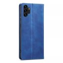 Magnet Fancy Case Case pour Samsung Galaxy A13 5G Pouch Wallet Card Holder Bleu