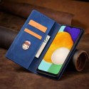 Magnet Fancy Case Case pour Samsung Galaxy A13 5G Pouch Wallet Card Holder Bleu