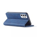 Magnet Fancy Case Case pour Samsung Galaxy A53 5G Pouch Card Wallet Card Stand Bleu