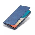 Magnet Fancy Case Case pour Samsung Galaxy A53 5G Pouch Card Wallet Card Stand Bleu