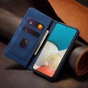 Magnet Fancy Case Case pour Samsung Galaxy A53 5G Pouch Card Wallet Card Stand Bleu