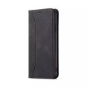 Magnet Fancy Case Case pour Samsung Galaxy A53 5G Pouch Wallet Card Holder Noir