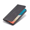 Magnet Fancy Case Case pour Samsung Galaxy A53 5G Pouch Wallet Card Holder Noir