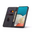 Magnet Fancy Case Case pour Samsung Galaxy A53 5G Pouch Wallet Card Holder Noir