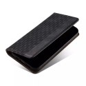 Magnet Strap Case Case pour Samsung Galaxy S22 Pouch Wallet + Mini Longe Pendentif Noir
